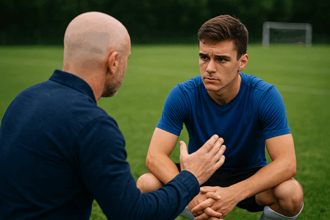 Managing pressure in football